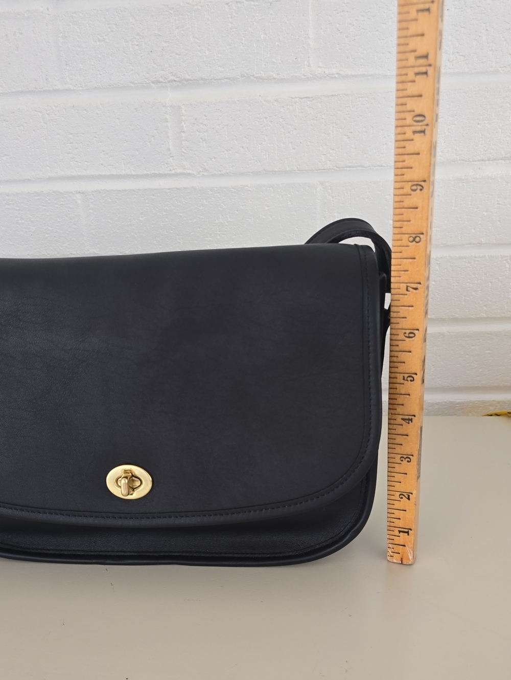 Coach Vintage City Bag 9790 Black Color Made In Costa Rica Shoulder/Crossbody - Picture 12 of 15